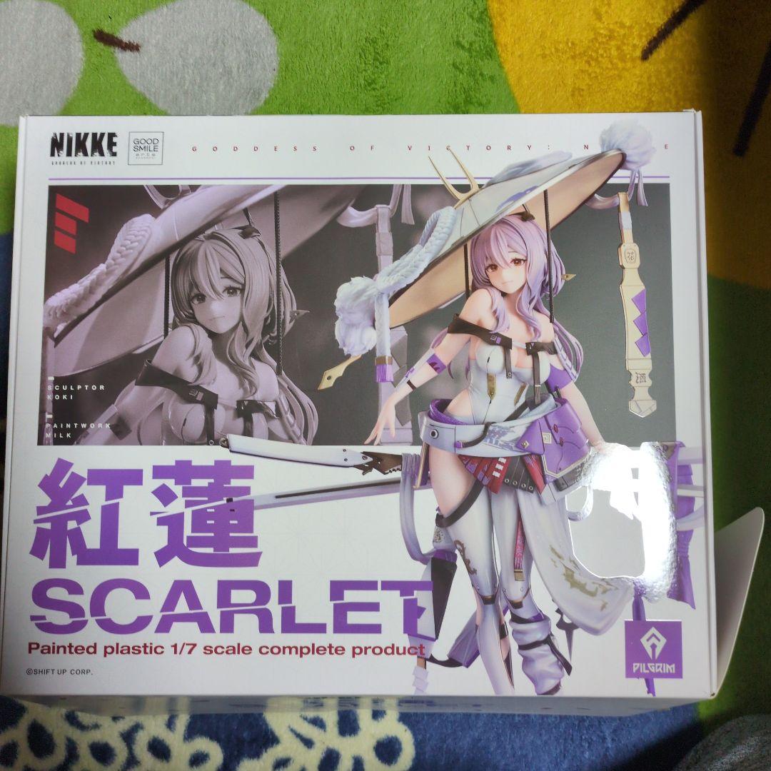 勝利の女神：NIKKE 紅蓮 1/7 完成品フィギュア　開封済み 箱破損特価新品)勝利の女神：NIKKE 紅蓮 1/7 完成品フィギュア