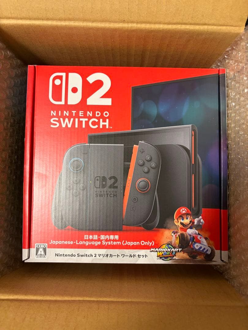 新品・未開封　Nintendo Switch2 本体　マリオカートワールドセット 楽天市場】【新品】【Switch2本体】Nintendo Switch2 マリオカート