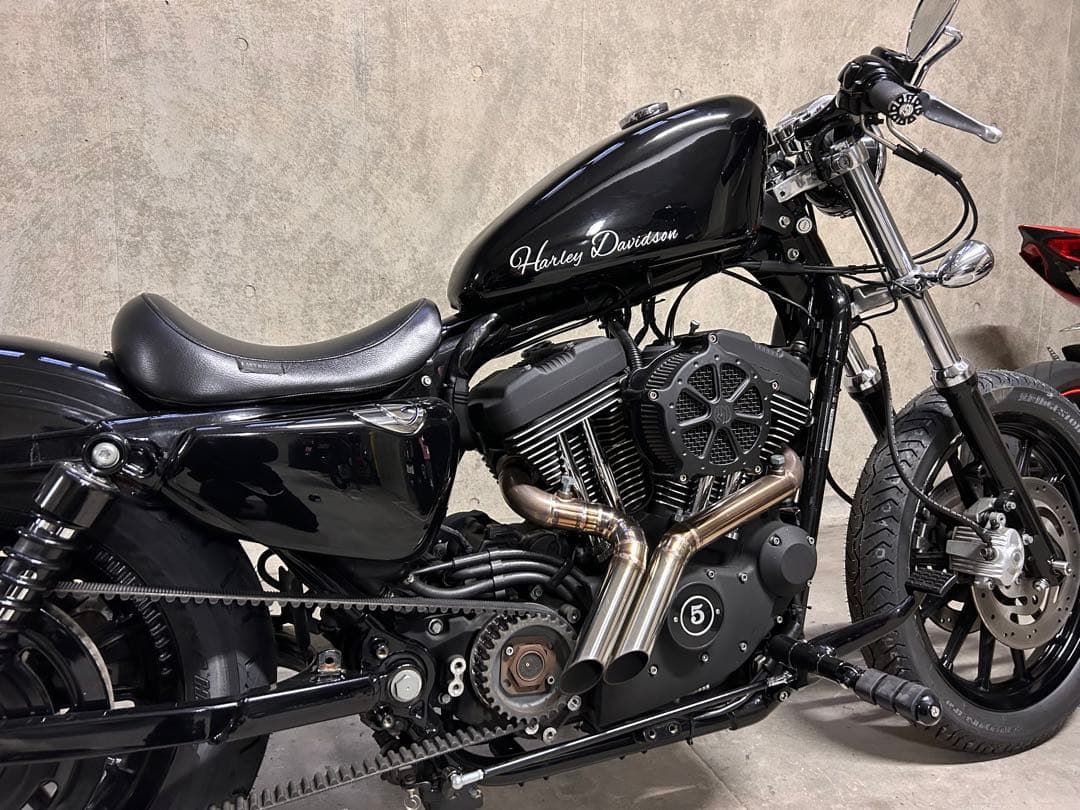 Yパイプマフラー ハーレー スポーツスターXL1200 883フォーティー