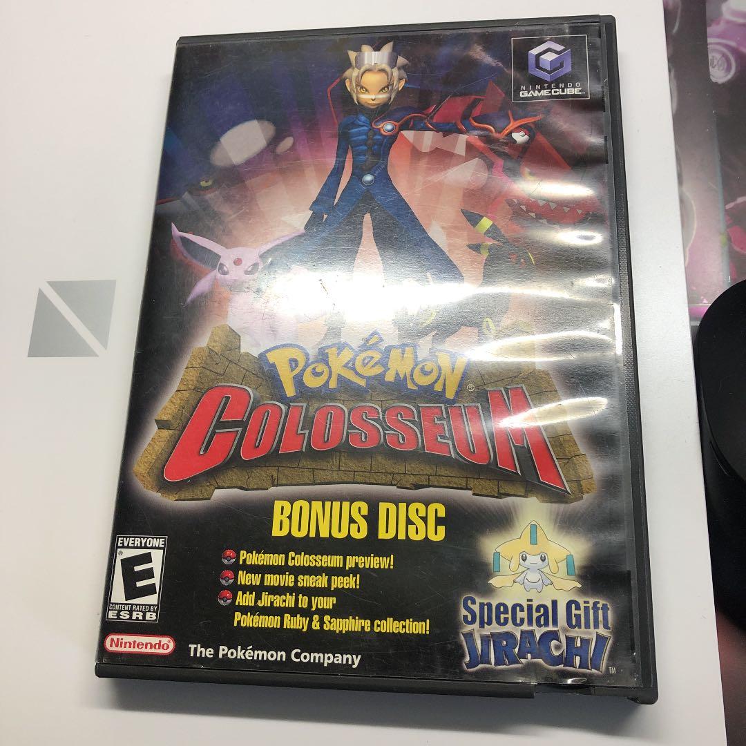 ゲームキューブ 北米版 ポケモンコロシアム 予約特典 ボーナスディスク