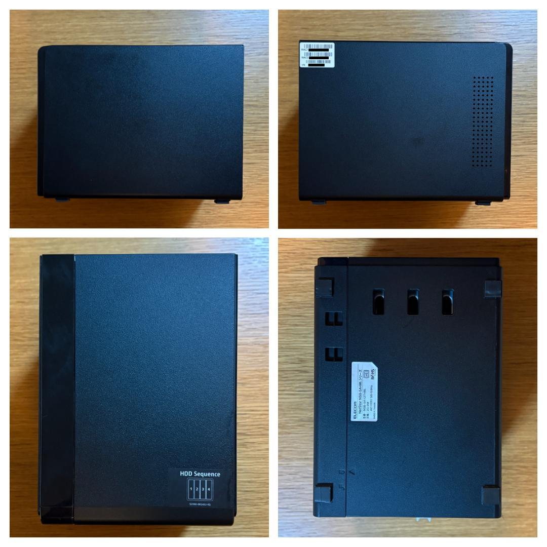 QNAP OEM NAS TS-431P同等品 エレコム NSB-5A4T4BL - メルカリ