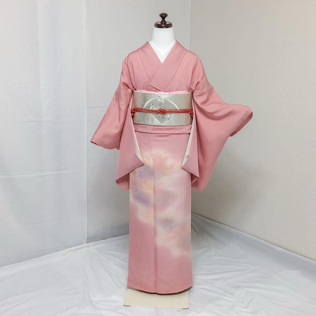 正絹 袷 訪問着 フルセット 4点 卒業式 M〜L マ3-5 - メルカリ