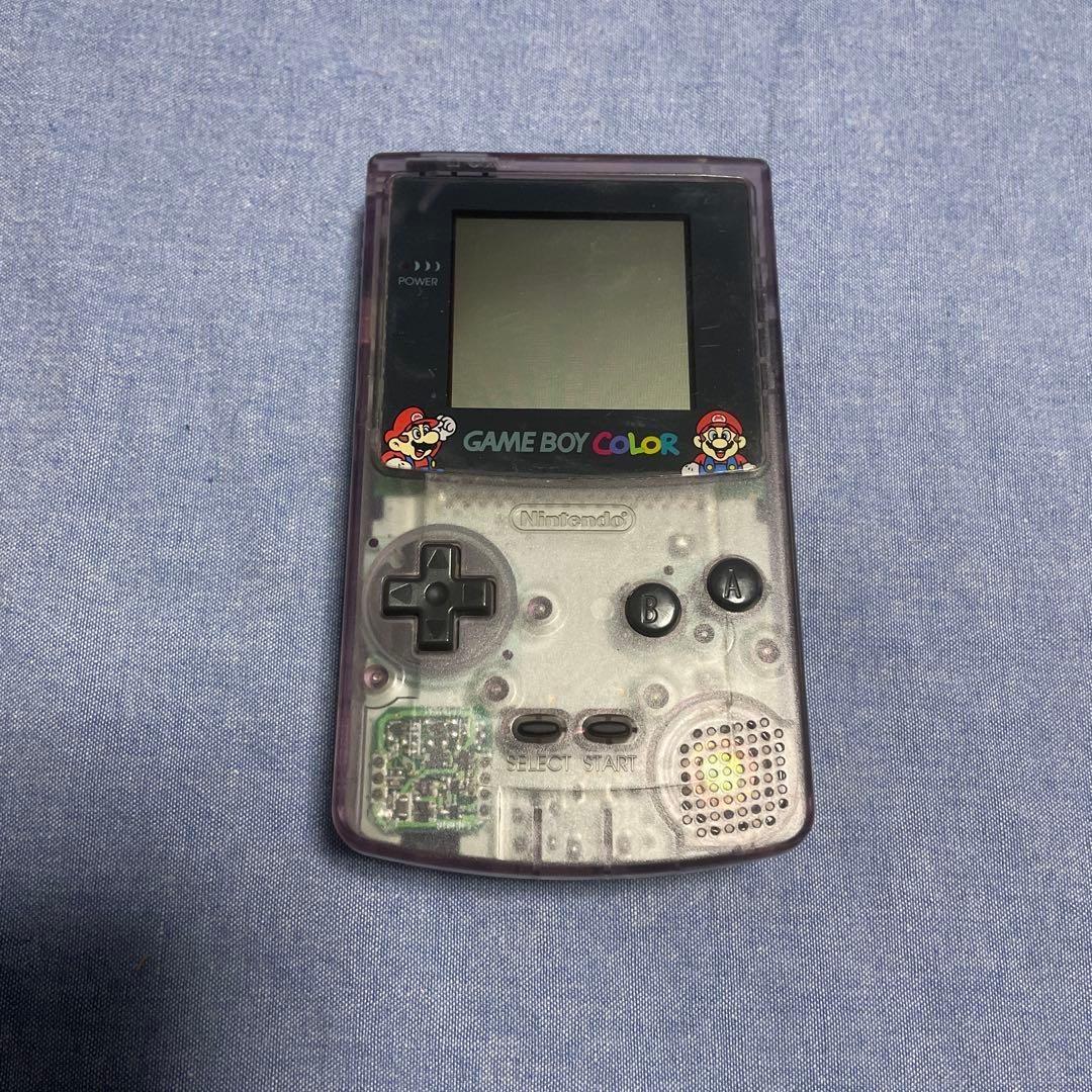 訳あり・動作品】ゲームボーイカラー ジャスコ限定 マリオバージョン