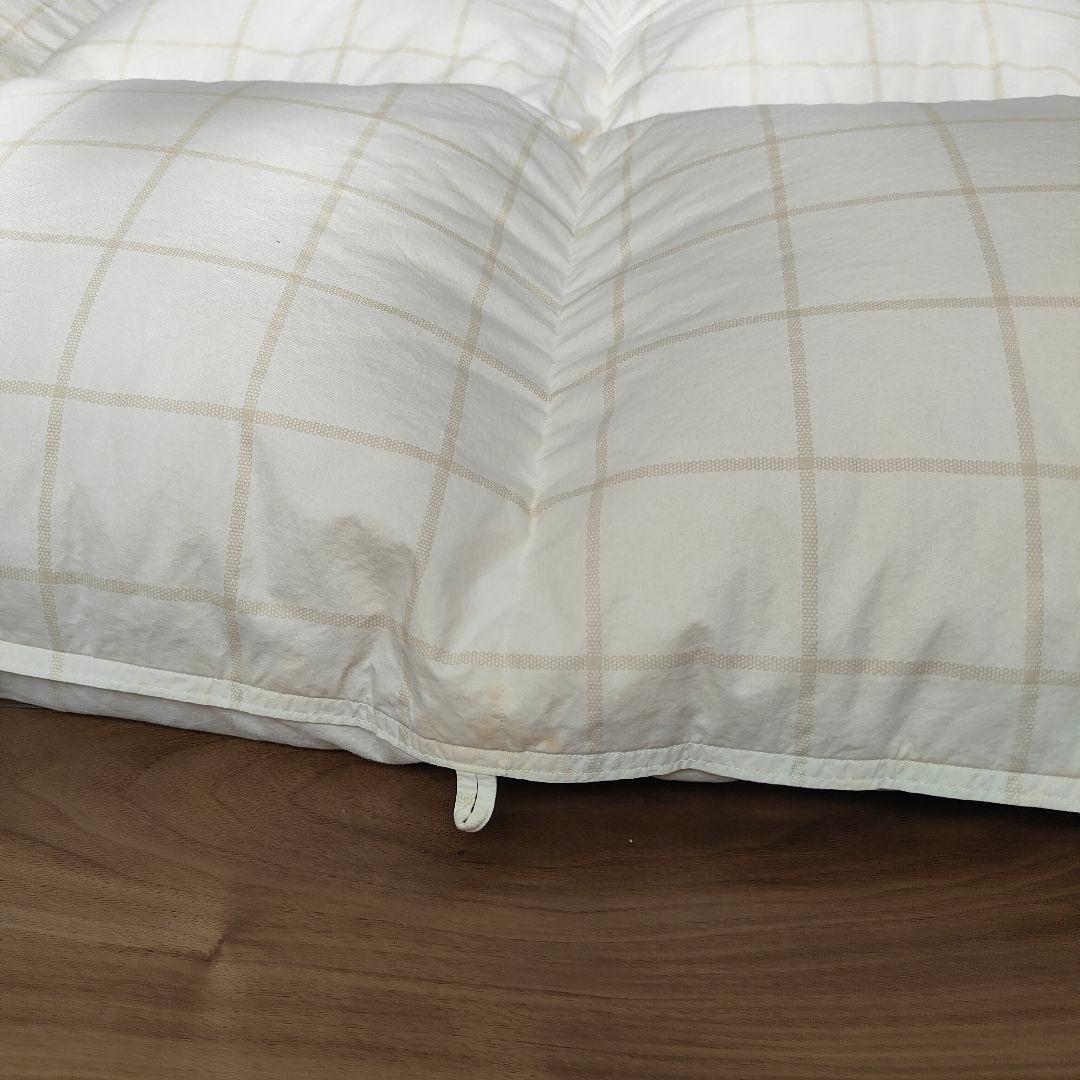 【日本製】西川リビング 綿100% ダウン90% フェザー10% 1.30kg