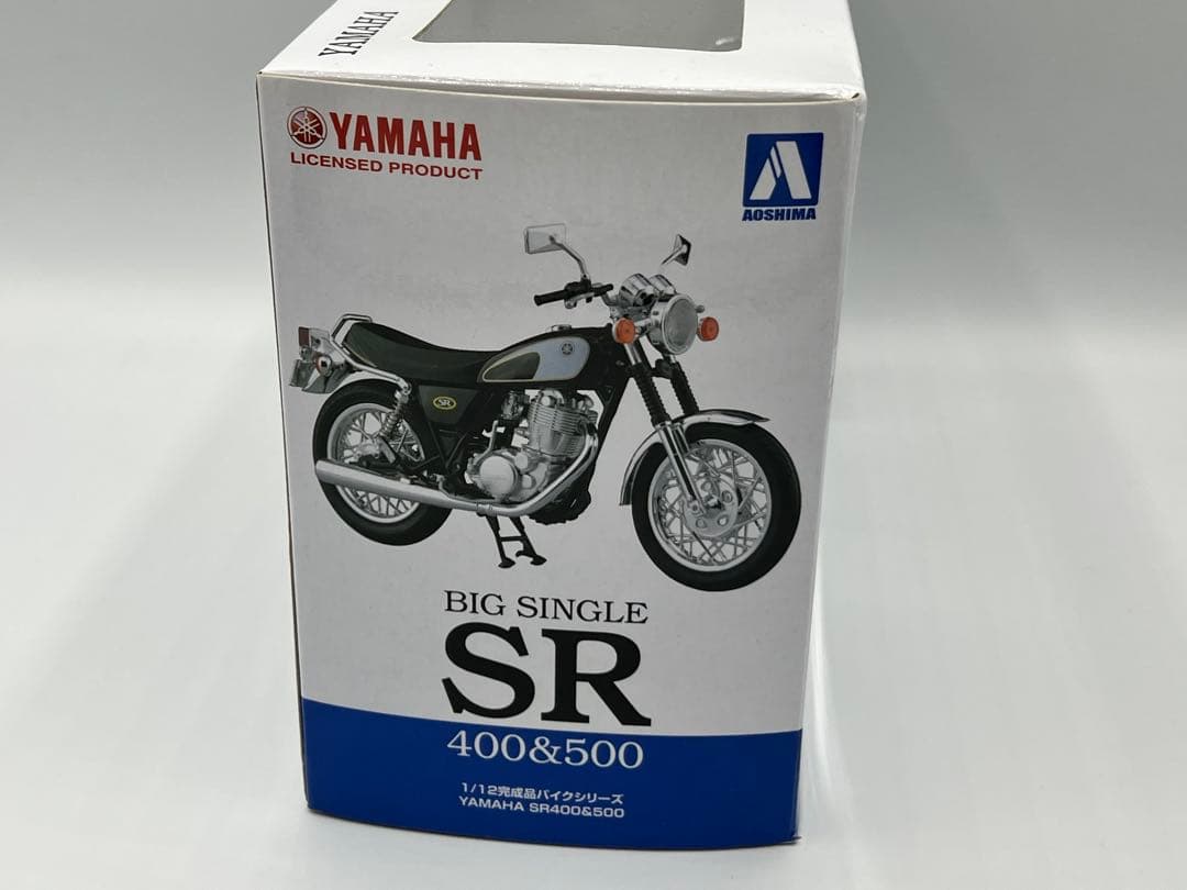 YAMAHA SR400&500 1/12スケール ダイキャストモデル - メルカリ