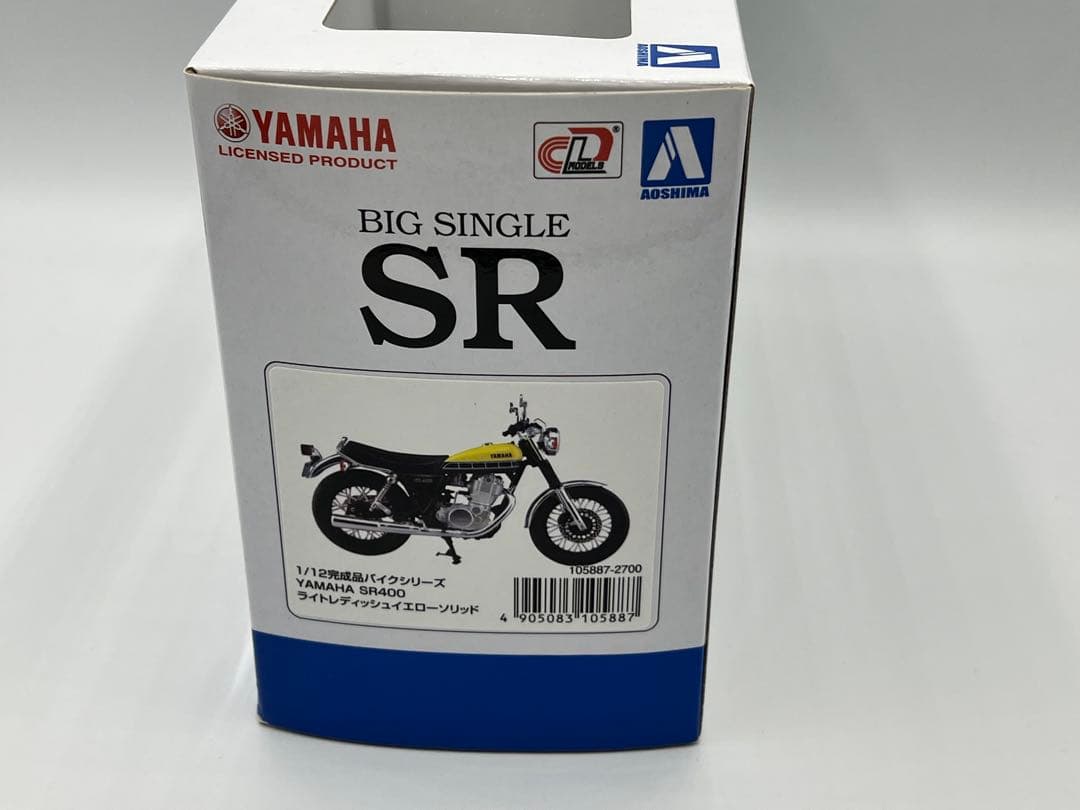 YAMAHA SR400&500 1/12スケール ダイキャストモデル - メルカリ