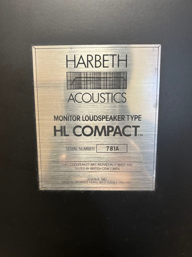 まつつつんさん専用】Harbeth HL Compact モニタースピーカー - メルカリ