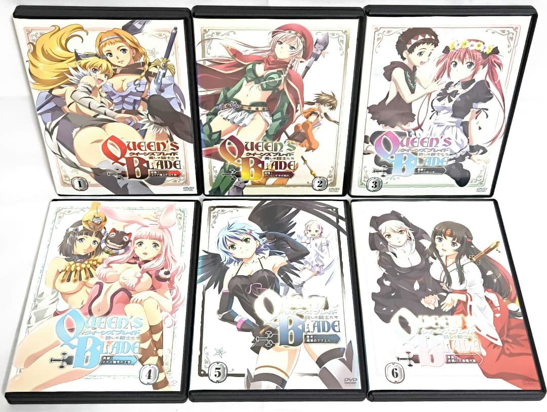 クイーンズブレイド【DVD】シリーズ全26巻セット