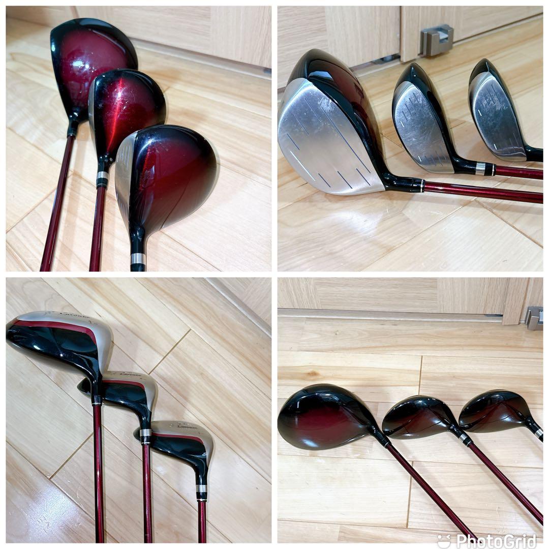 美品】LAROUGE レディース 8本 初心者ゴルフクラブセット FLEX・L