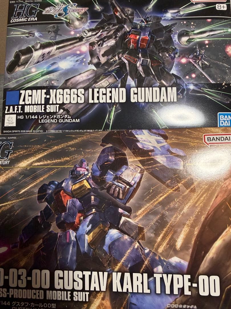HG レジェンドガンダム グスタフ・カール 2点セット - メルカリ