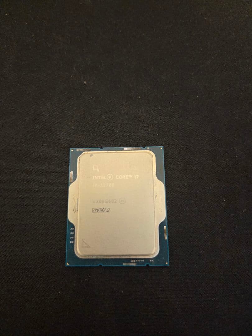 Intel Core i7 第12世代 CPU ジャンク扱い品 ジャンク】激安core i7 12700買ったら予想以上に大変なことになった件
