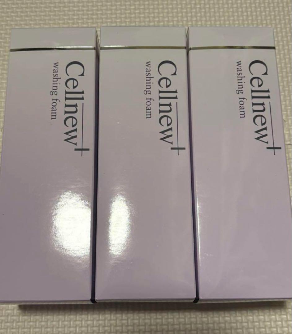 残り1セットセルニュープラス ウォッシングフォーム3本セット早い者