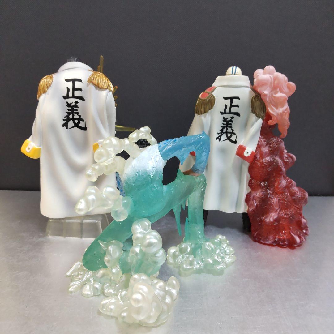 ONE PIECE 海軍 三大将 ( 赤犬 青雉 黄猿 ) フィギュア - メルカリ