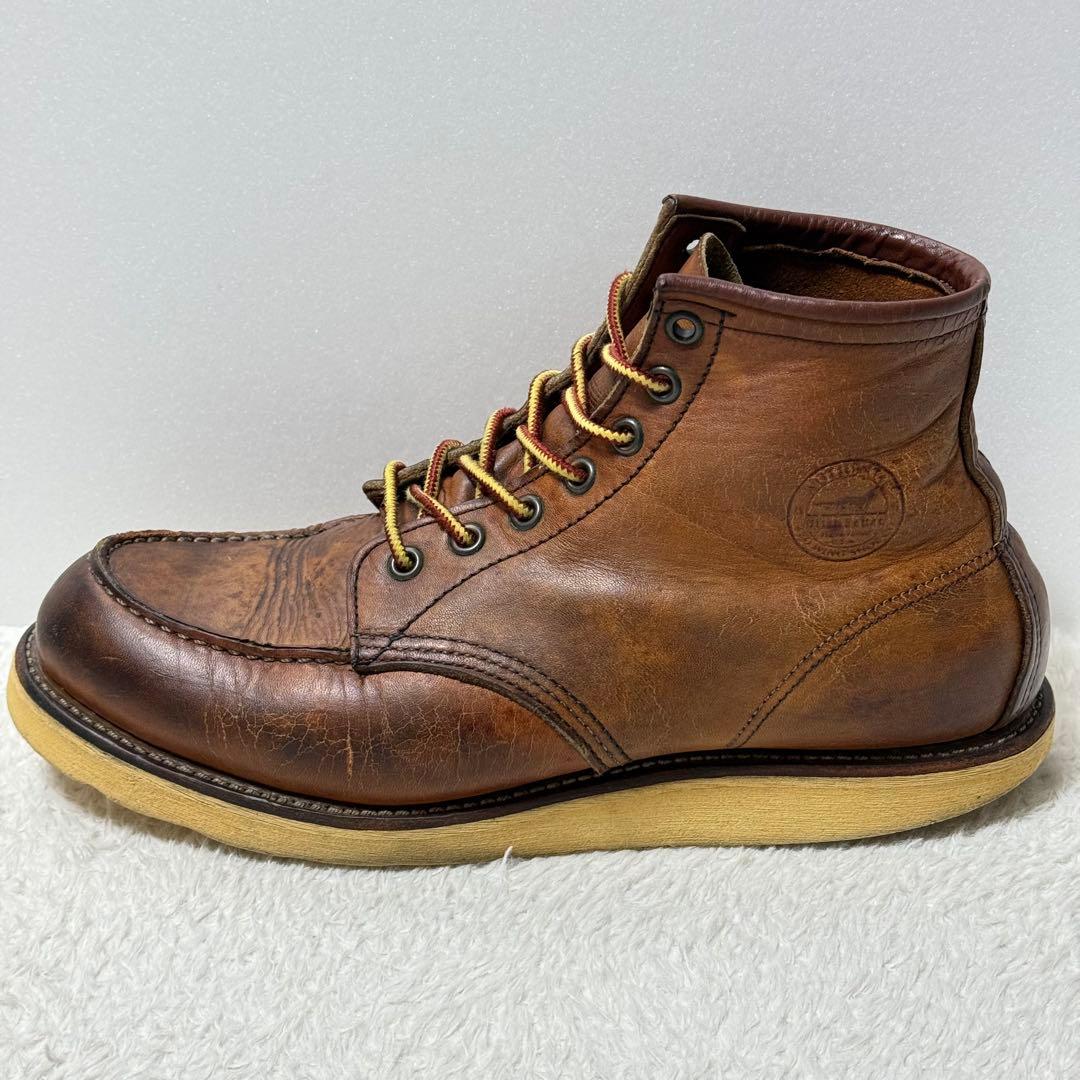 希少 RED WING 875 犬刻印 アイリッシュセッターモックトゥ 97年製