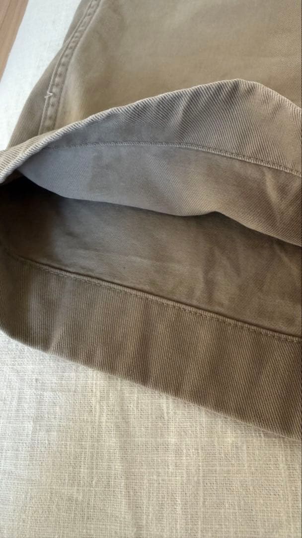 フレームワーク オーバーサイズチノパンツ 40サイズ - メルカリ