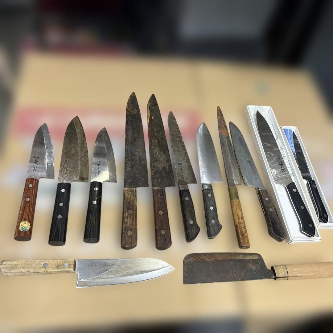 包丁　ナイフまとめ売り 楽天市場】包丁 NiNJA cool kitchen ware 日本製 三徳包丁 牛刀 ペティ