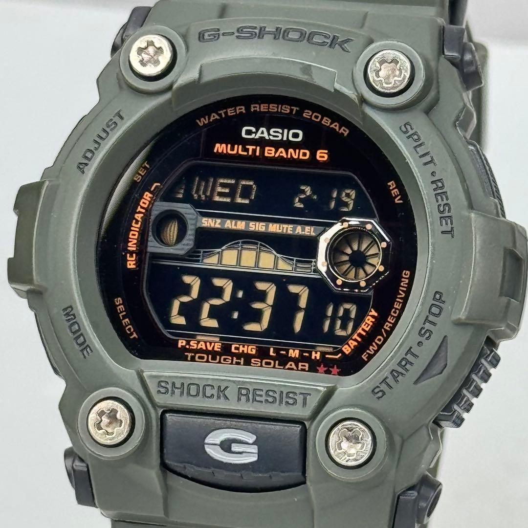 極美品 G-SHOCK GW-7900KG 電波ソーラー アーミーグリーン 限定 - メルカリ