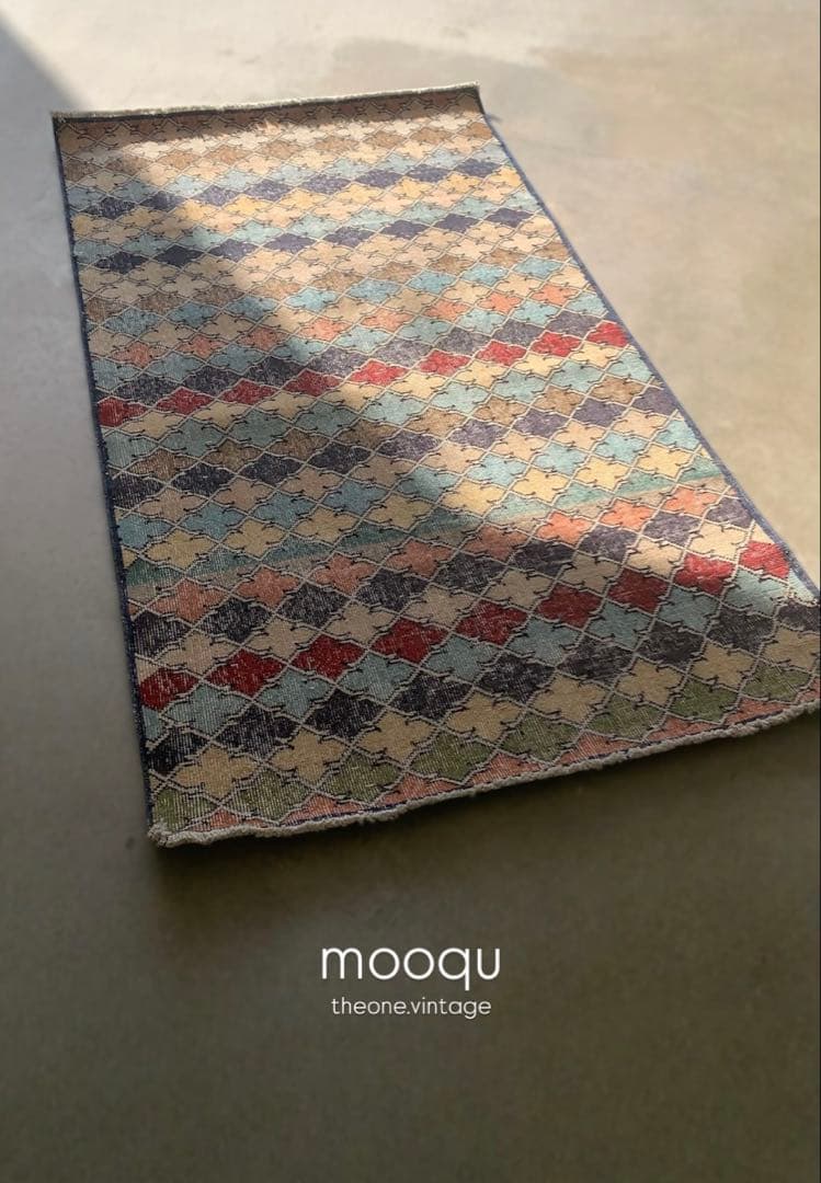 119×208 \"Konpeito\" ViNTAGE TURKiSH RUG