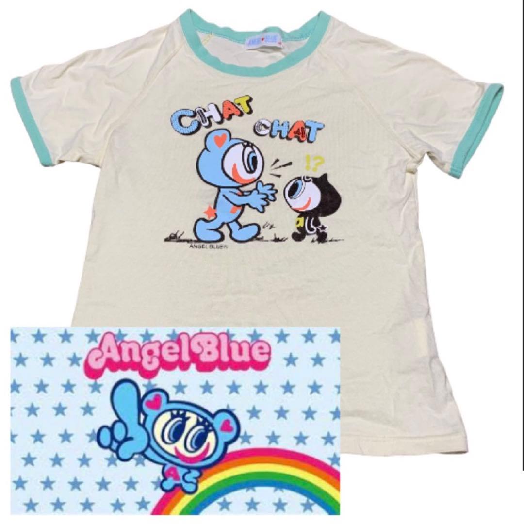 エンジェルブルー ナカムラくん Tシャツ チョコずきん 平成 レトロ