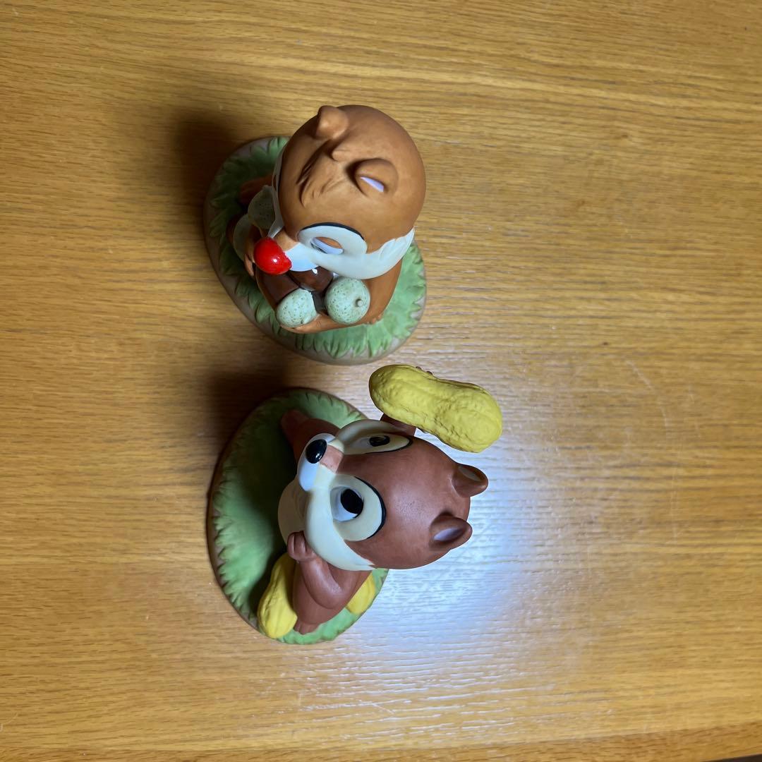 ディズニー チップとデール フィギュア 加藤工芸 - メルカリ