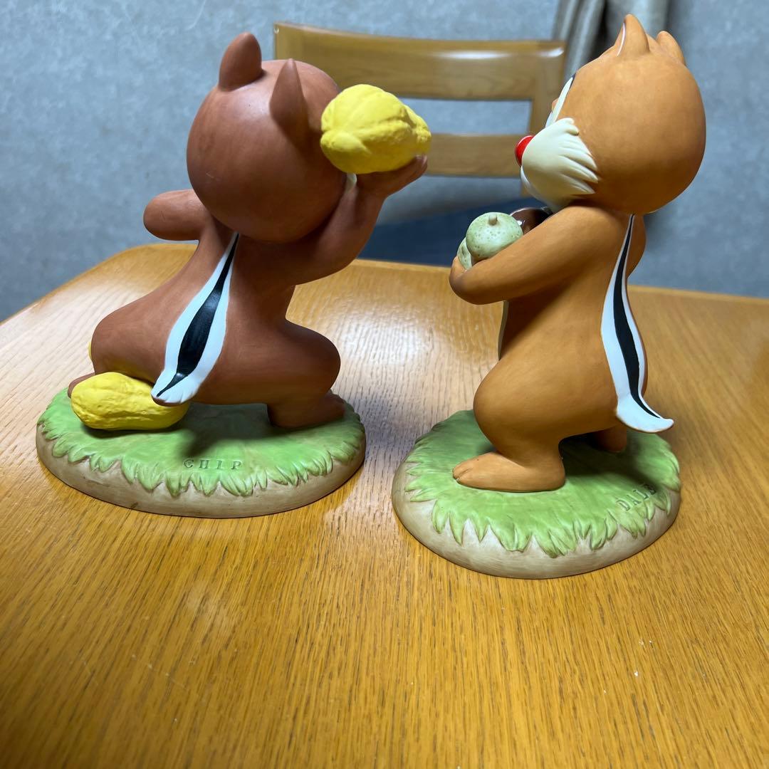 ディズニー チップとデール フィギュア 加藤工芸 - メルカリ