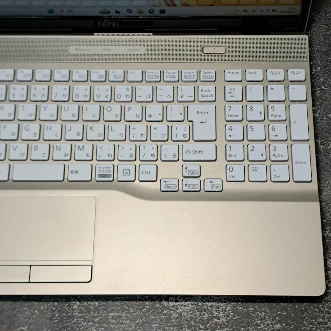 G74 第7世代i3/SSD 富士通ノートパソコン Windows11 FHD - メルカリ