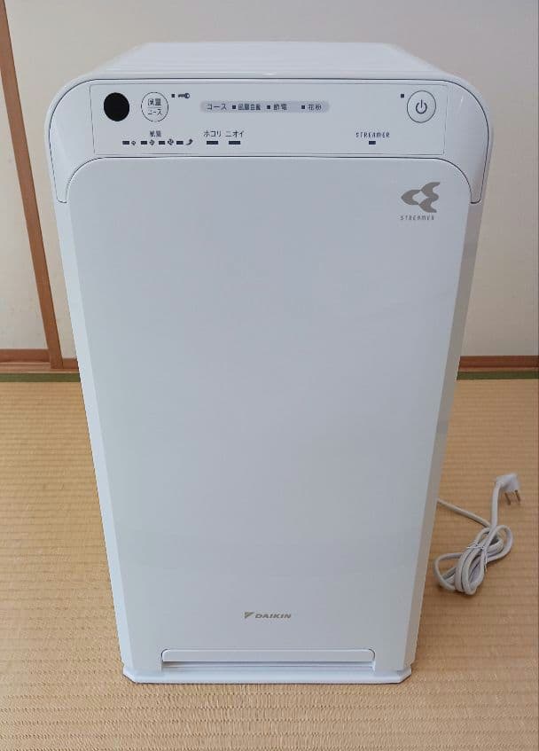 ダイキン　MC555A-W　ほぼ未使用品　2025年製 Amazon.co.jp: ダイキン【花粉対策】空気清浄機（加湿無し）MC555A-W