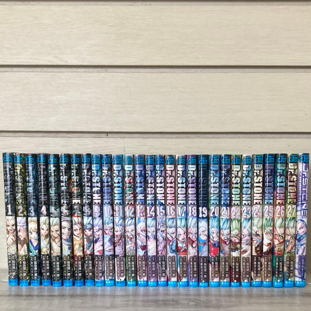 Dr.STONE 1〜27巻 全巻 番外編 reboot:百夜 ドクターストーン - メルカリ