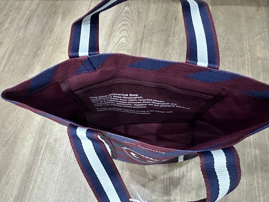 ☆ミニ☆アニヤハインドマーチTuck Shop限定 ユニバーサルバッグ小