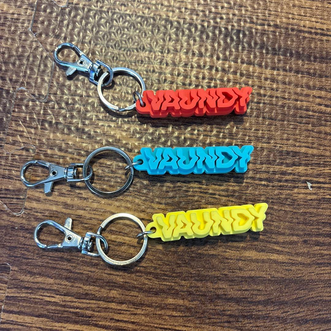 VAUNDY キーホルダー 3色セット バウンディーカプセルトイ fusion