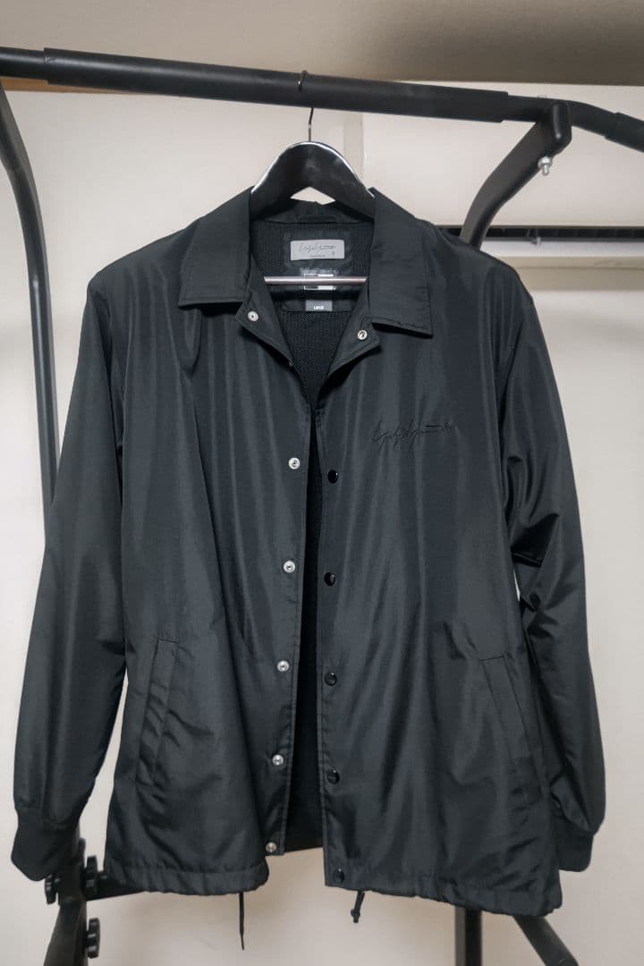 22SSヨウジヤマモト ニューエラ クロウ コーチ ジャケット ロゴ カラス