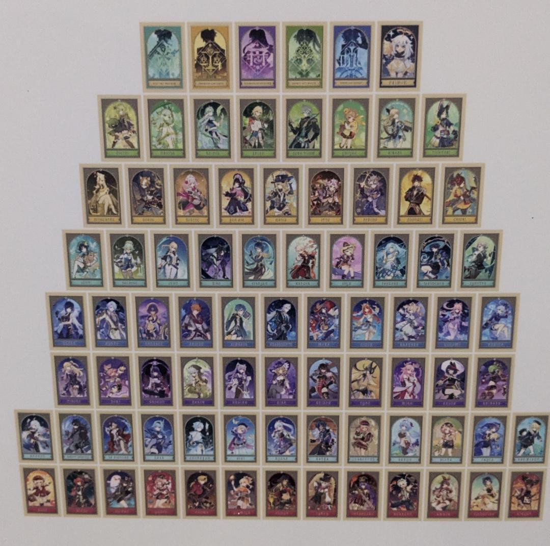 公式正規品 七聖召喚カード コンプリートセット ホヨランド2024 韓国