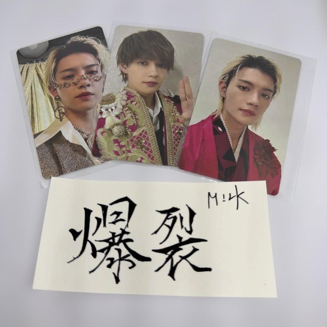 M!LK 佐野勇斗 トレカ ステッカーセット - メルカリ