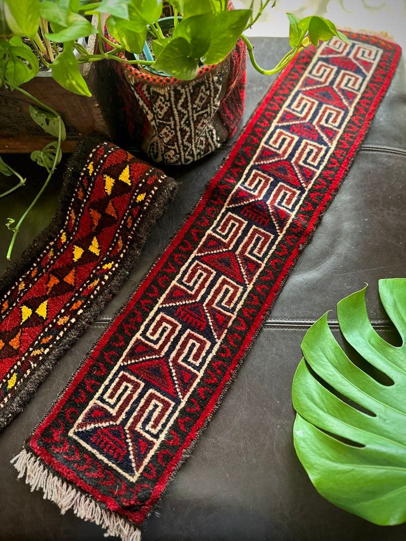 トライバルラグ　ヴィンテージラグ　ミニラグ　バルーチ　プリミティブ　ミニランナー トライバルラグ ヴィンテージラグ ミニラグ バルーチ プリミティブ