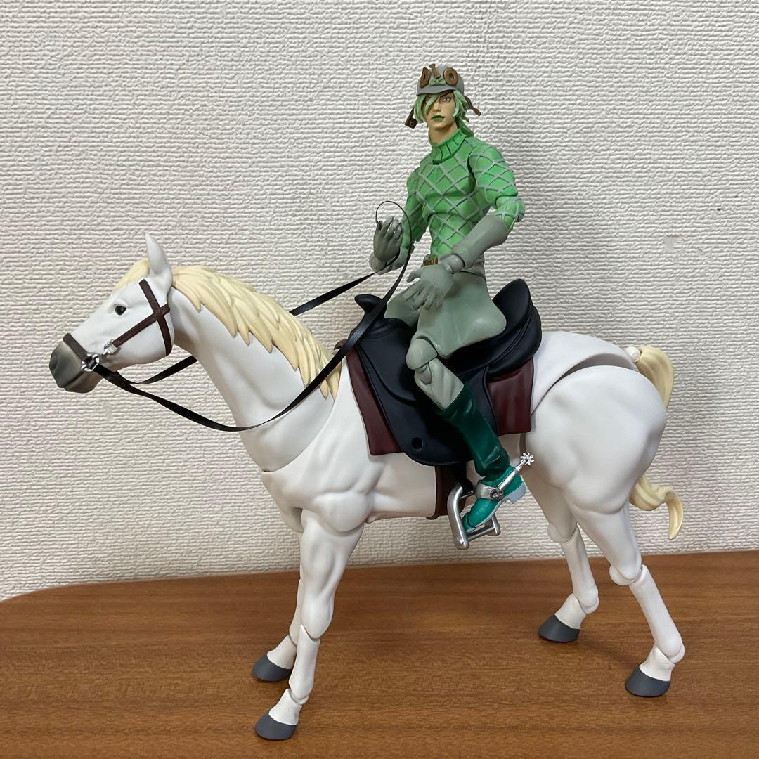 ジョジョ超像可動7部セット馬付 ジョニィ ジャイロ ディエゴ 大統領