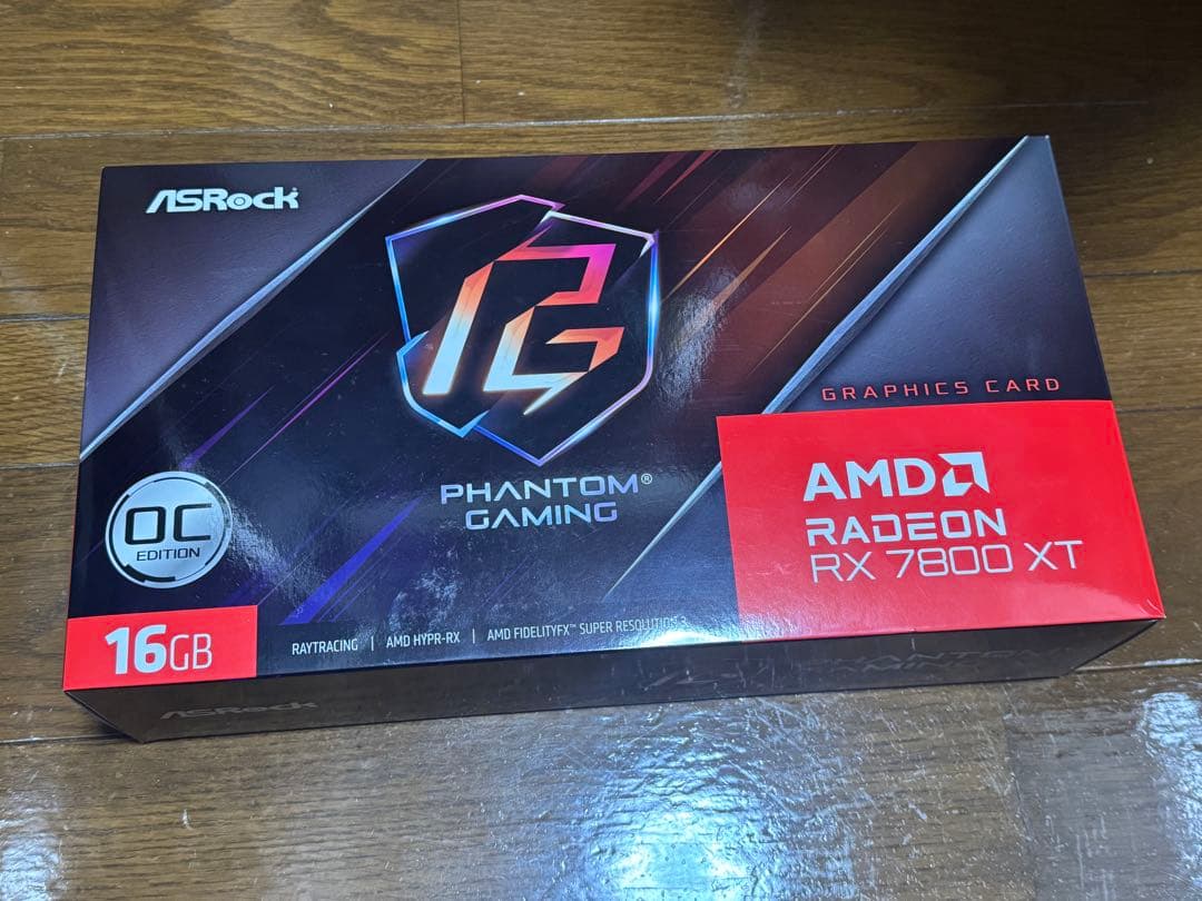 グラフィックボード・グラボ・ビデオカード ASRock Radeon RX7800XT PG16GB OC Amazon | ASRock Radeon / RX7800XT 搭載 グラフィックボード GDDR6