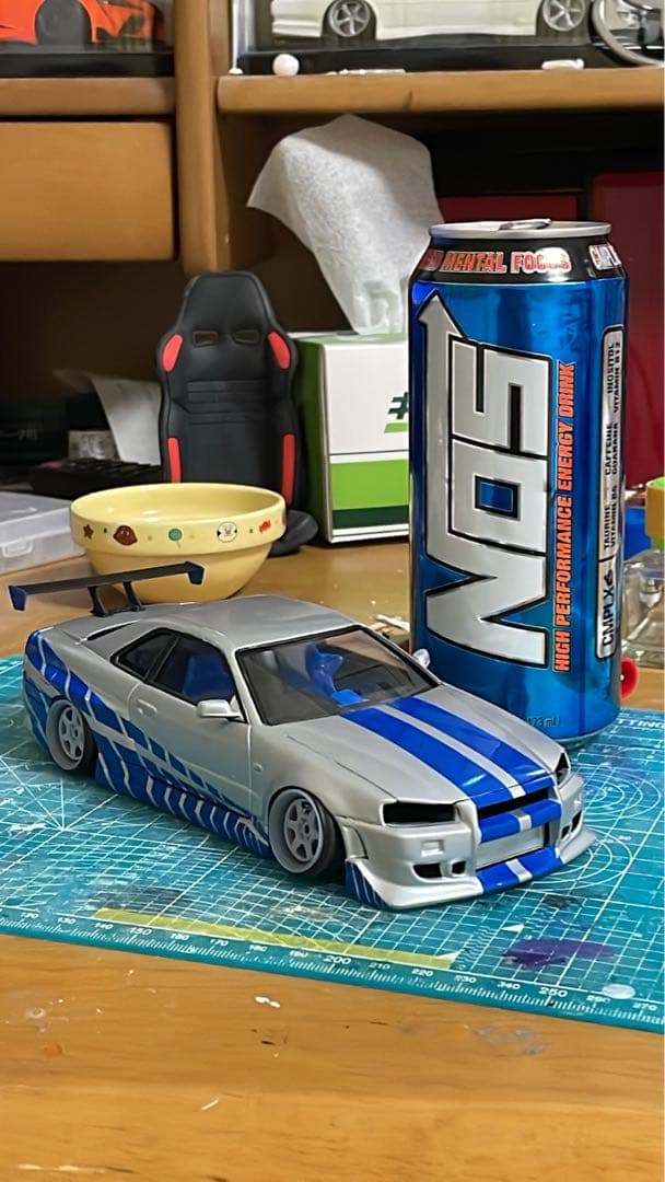 アオシマ スカイライン GT-Rワイルドスピード ブライアン仕様 - メルカリ