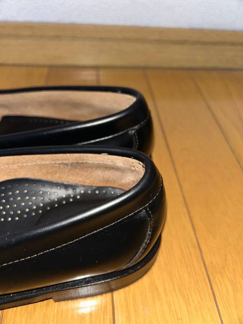 靴 G.H. BASS LARSON / BLACK & WHITE 25.5cm