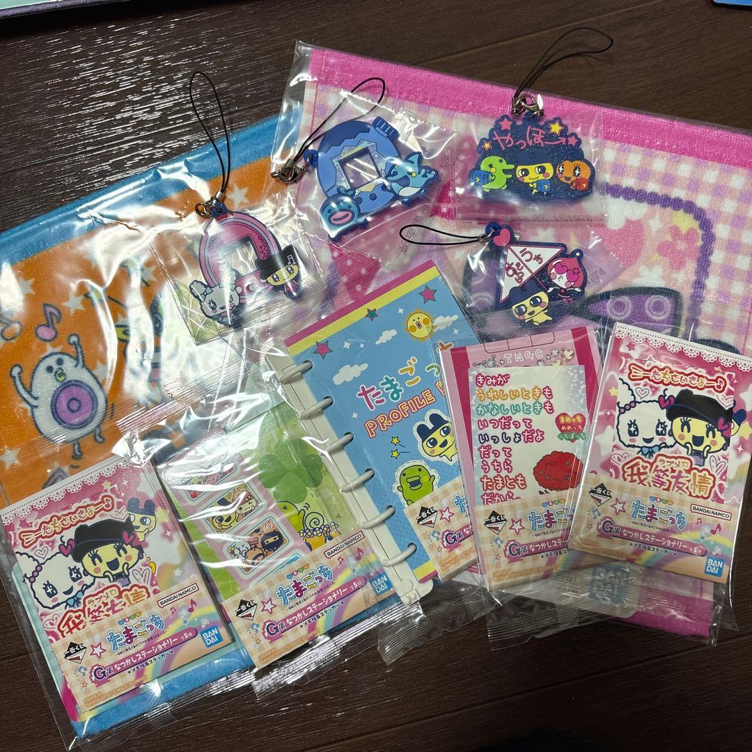 一番くじたまごっちキャラクター ストラップ ノート セット たまごっち』の一番くじが11/3より販売。A賞は限定の『Original