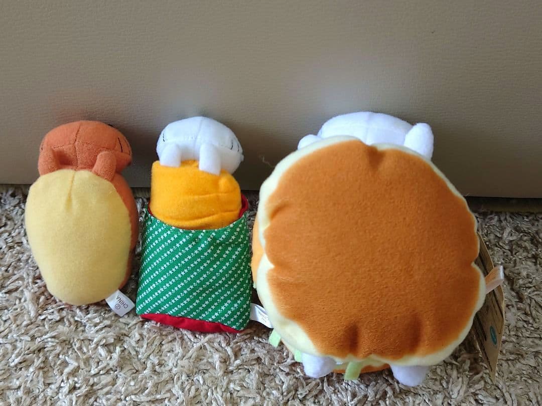 San-X にゃんこバーガー ぬいぐるみセット - メルカリ