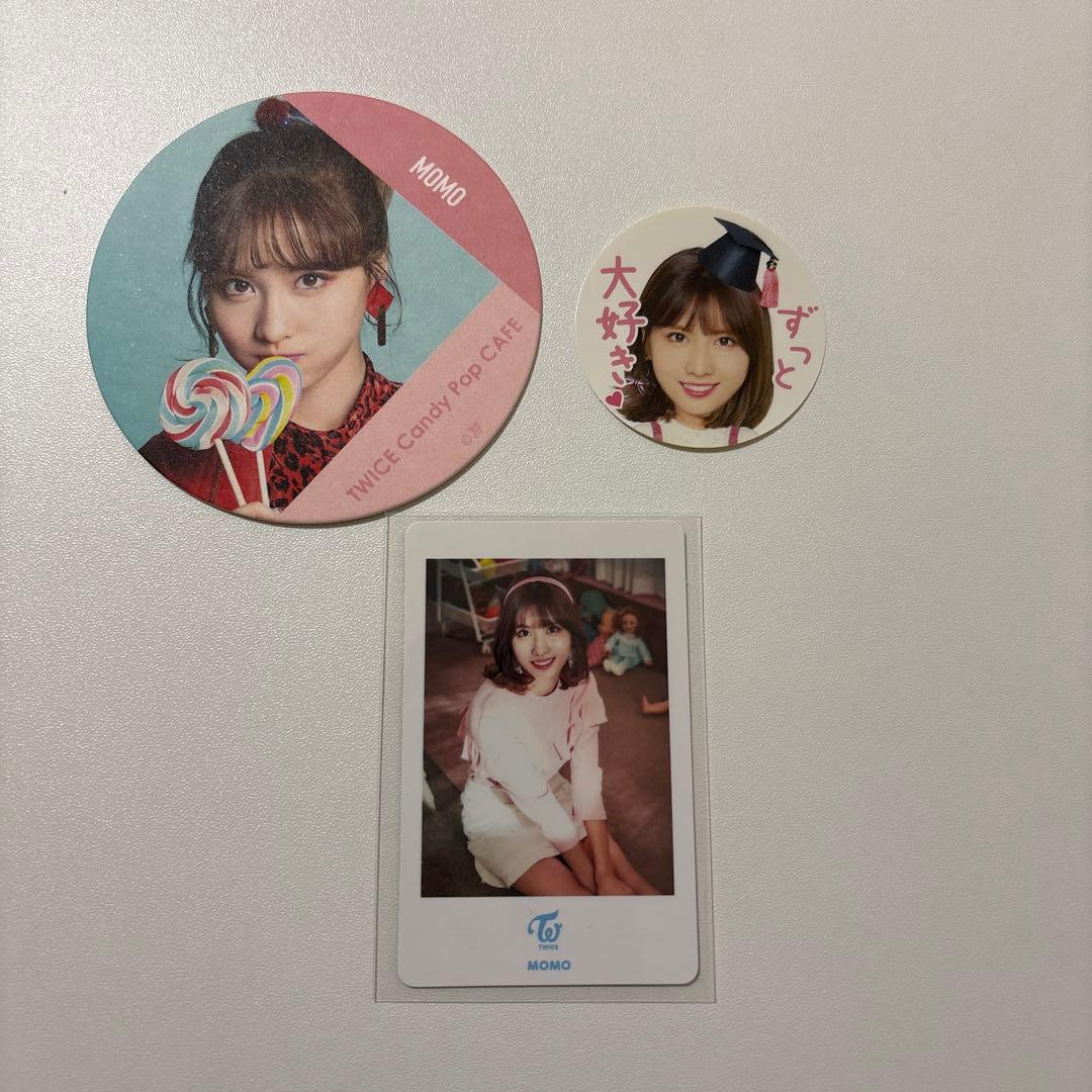 TWICE モモ candy pop トレカ くじ セット - メルカリ