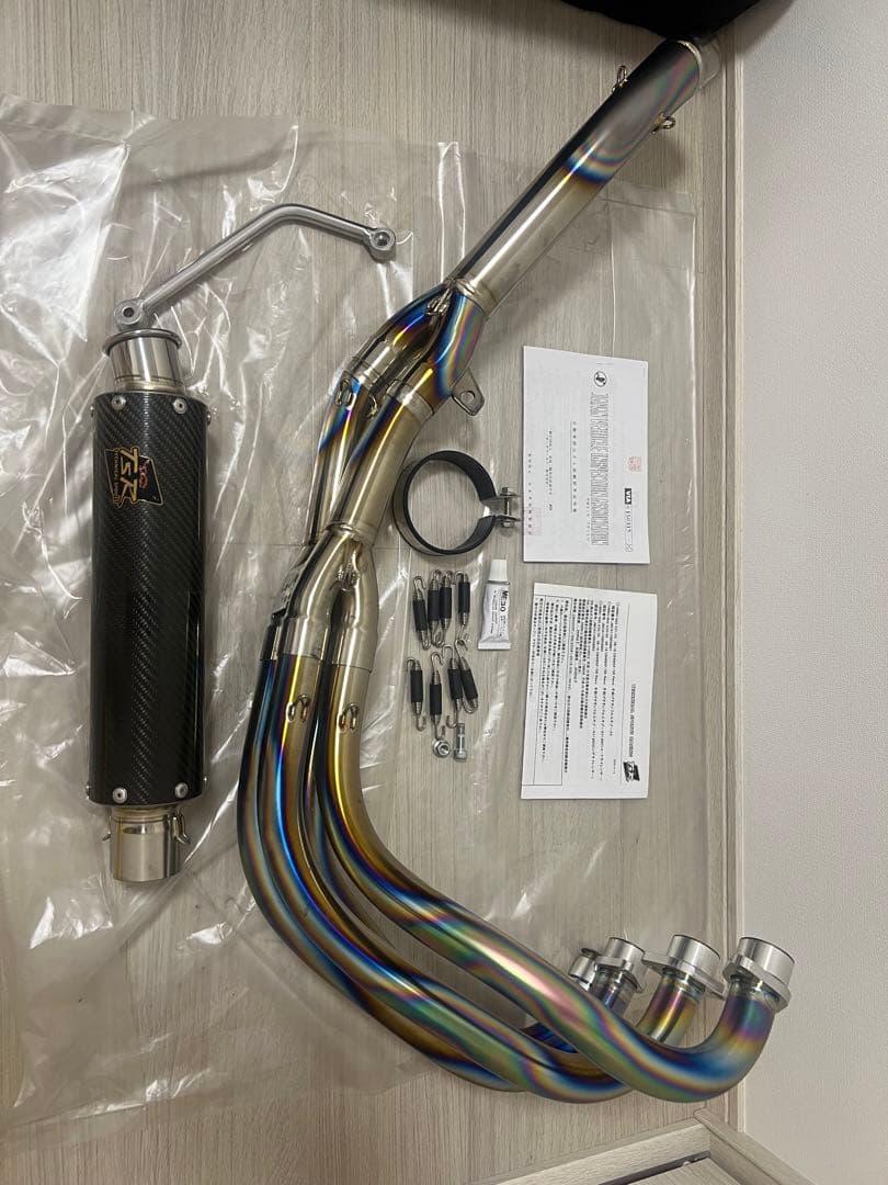 cb400sf nc42専用 tsrフルエキマフラー - メルカリ