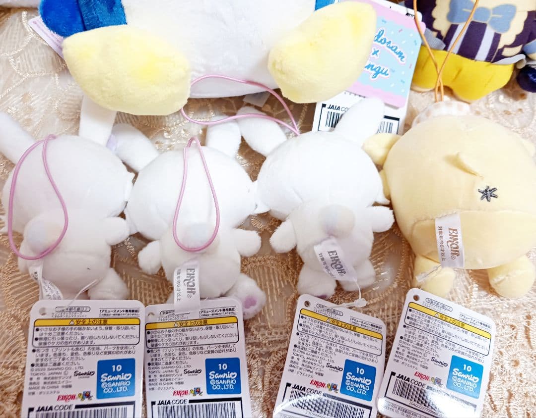 24h匿名発送】サンリオ ぬいぐるみ マスコット まとめ売り セット