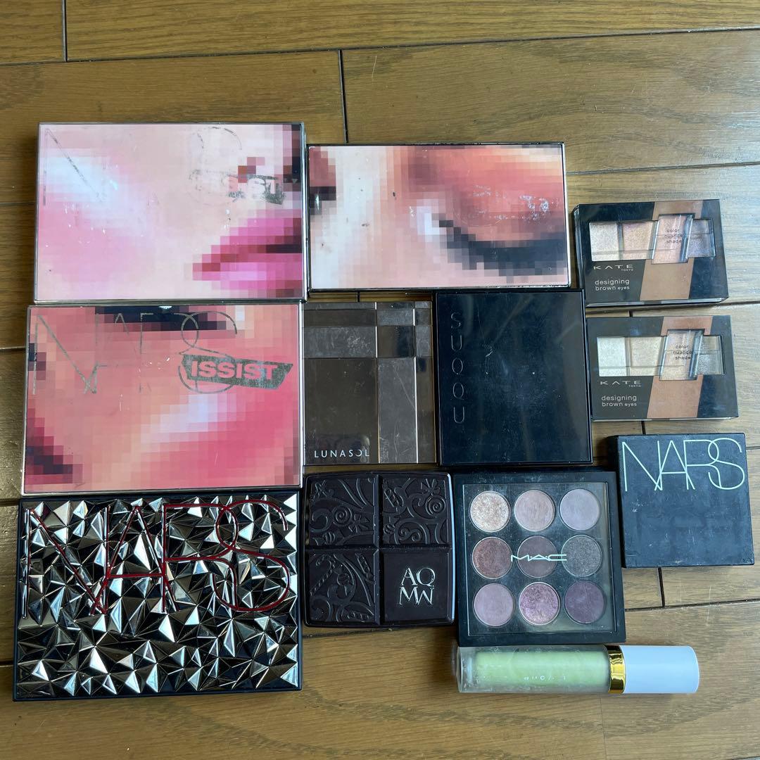 デパコス 12点まとめ売り NARS LUNASOL SUQQU MAC 限定品
