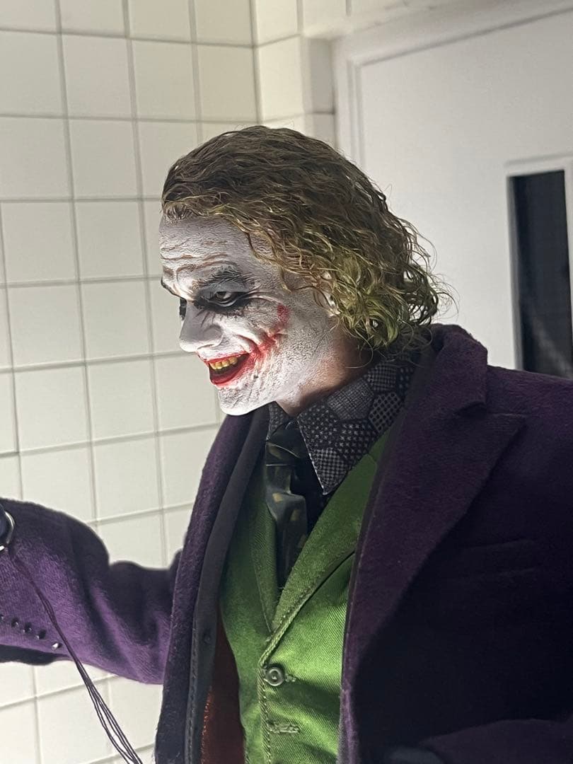 ジョン・ウー作品1/6 カスタム 植毛ヘッド ジョーカー INARTホット