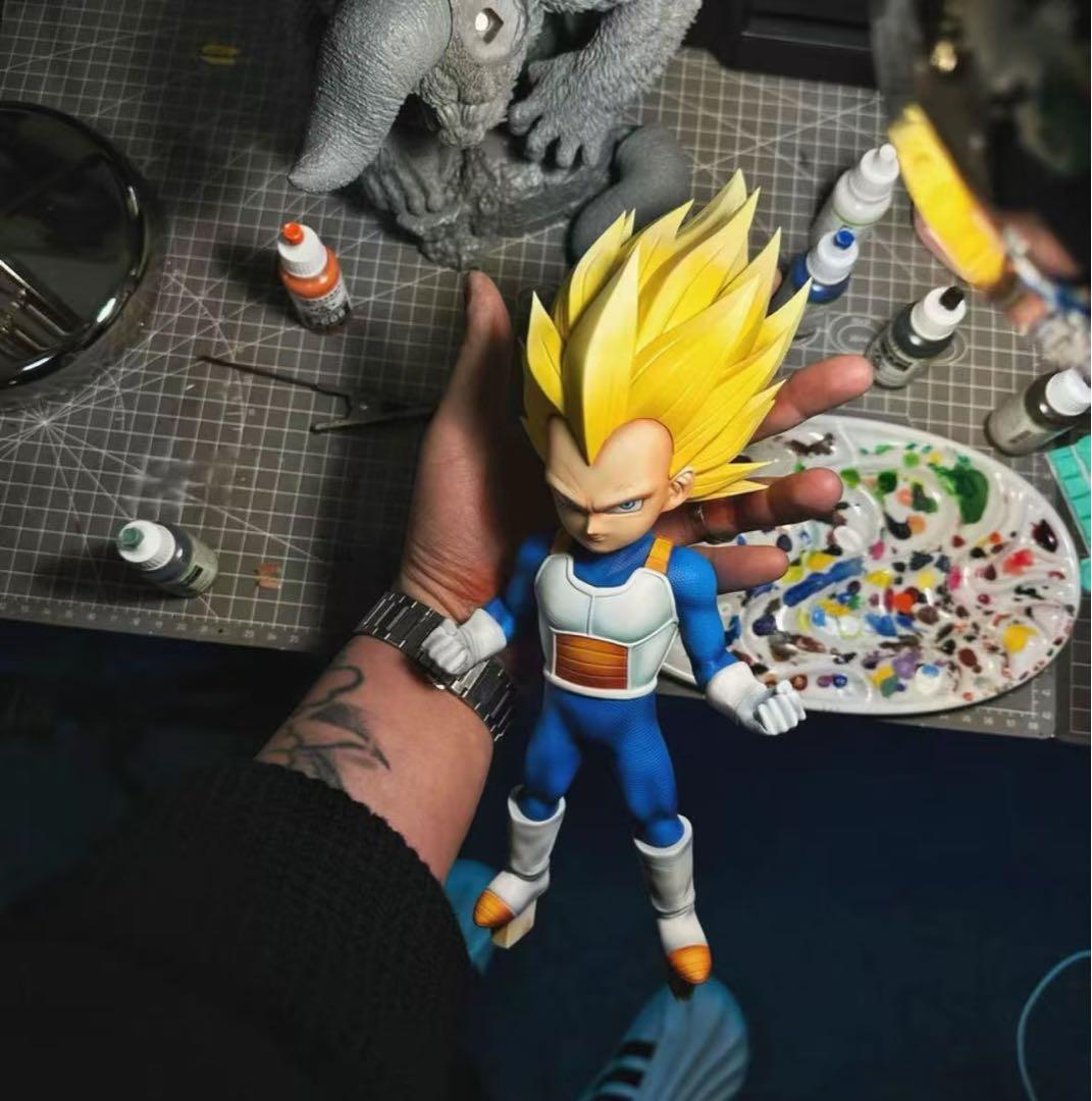 ドラゴンボール ベジータ ガレキ ガレージキット スタチュー X⑧⑨