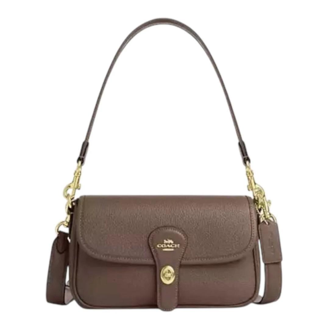 【訳アリ】コーチ Hadleyハドリー ショルダーバッグ ブラウン アウトレット cw002_imv2r_a0