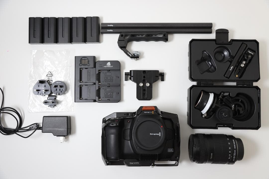 【即決可/箱無し】BMPCC6K Pro その他付属品多数 Blackmagic Pocket Cinema Camera 6K Pro BlackmagicDesign｜ブラック