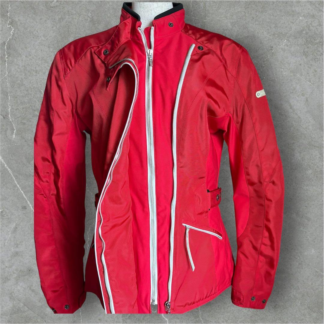 GOLDWIN ライダースジャケット バイクジャケット プロテクター WL 赤