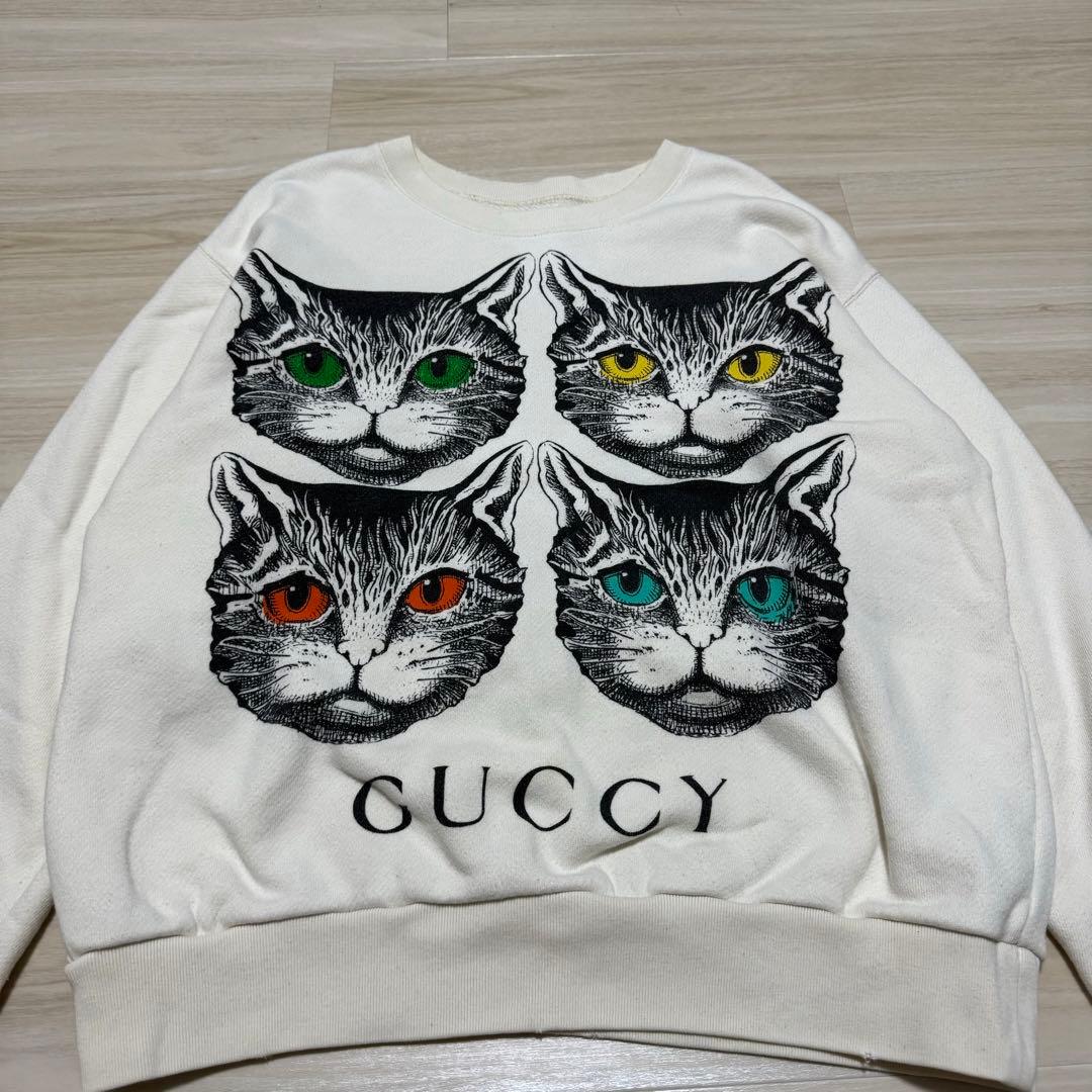 GUCCI ミスティックキャット スウェット トレーナー 猫 ヒグチユウコ